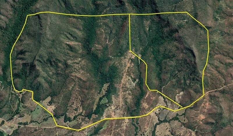 Área Georreferenciada para Reserva Legal no Estado de Goiás
